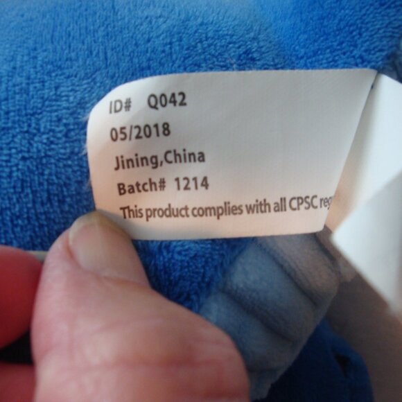 Kellytoy Blue Brontosaurus Dinosaur Plush Toy 12" - Picture 5 of 6